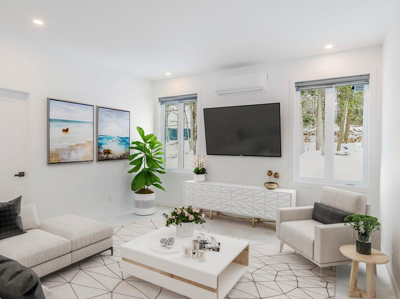 Salon - 553 Av. Des Érables, Coaticook, QC - Indoor Photo Showing Living Room