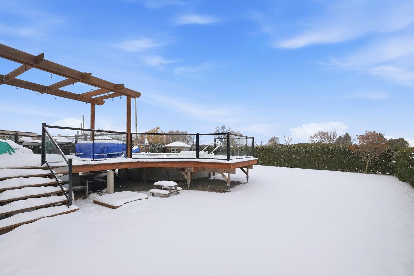 Backyard - 3053 Rue Des Nénuphars, Marieville, QC - Outdoor