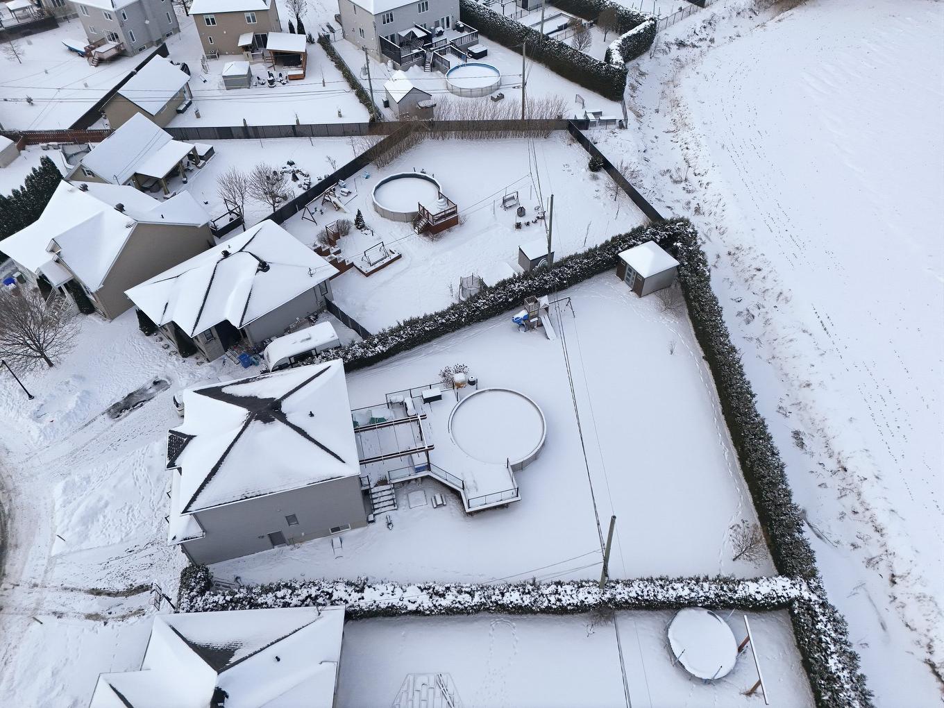 Aerial photo - 3053 Rue Des Nénuphars, Marieville, QC - Outdoor