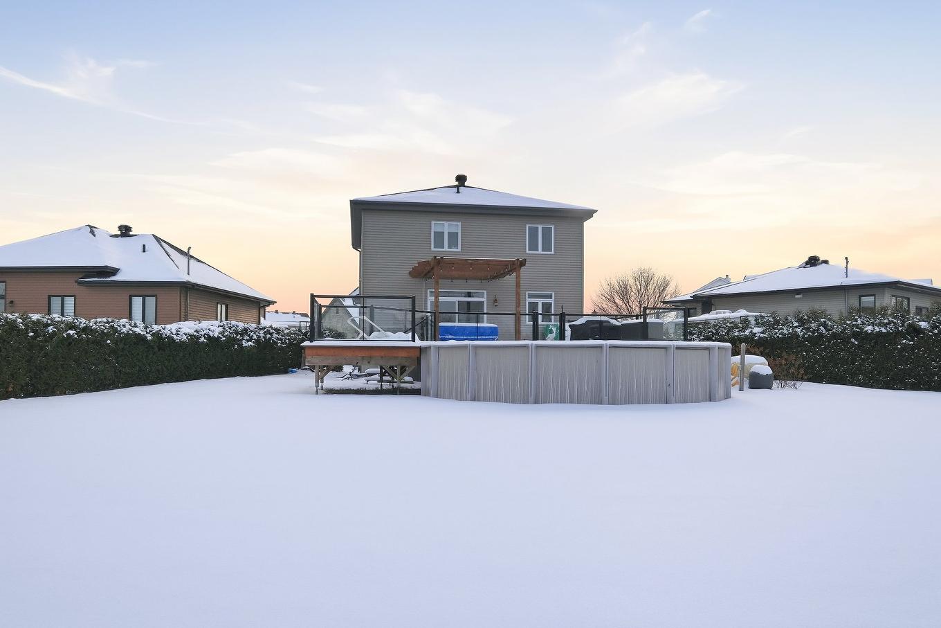 Backyard - 3053 Rue Des Nénuphars, Marieville, QC - Outdoor