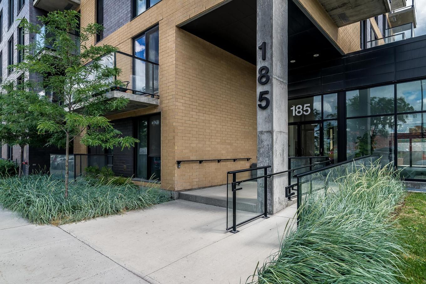 Exterior entrance - 903-185 Rue Du Séminaire, Montréal (Le Sud-Ouest), QC - Outdoor With Balcony With Exterior