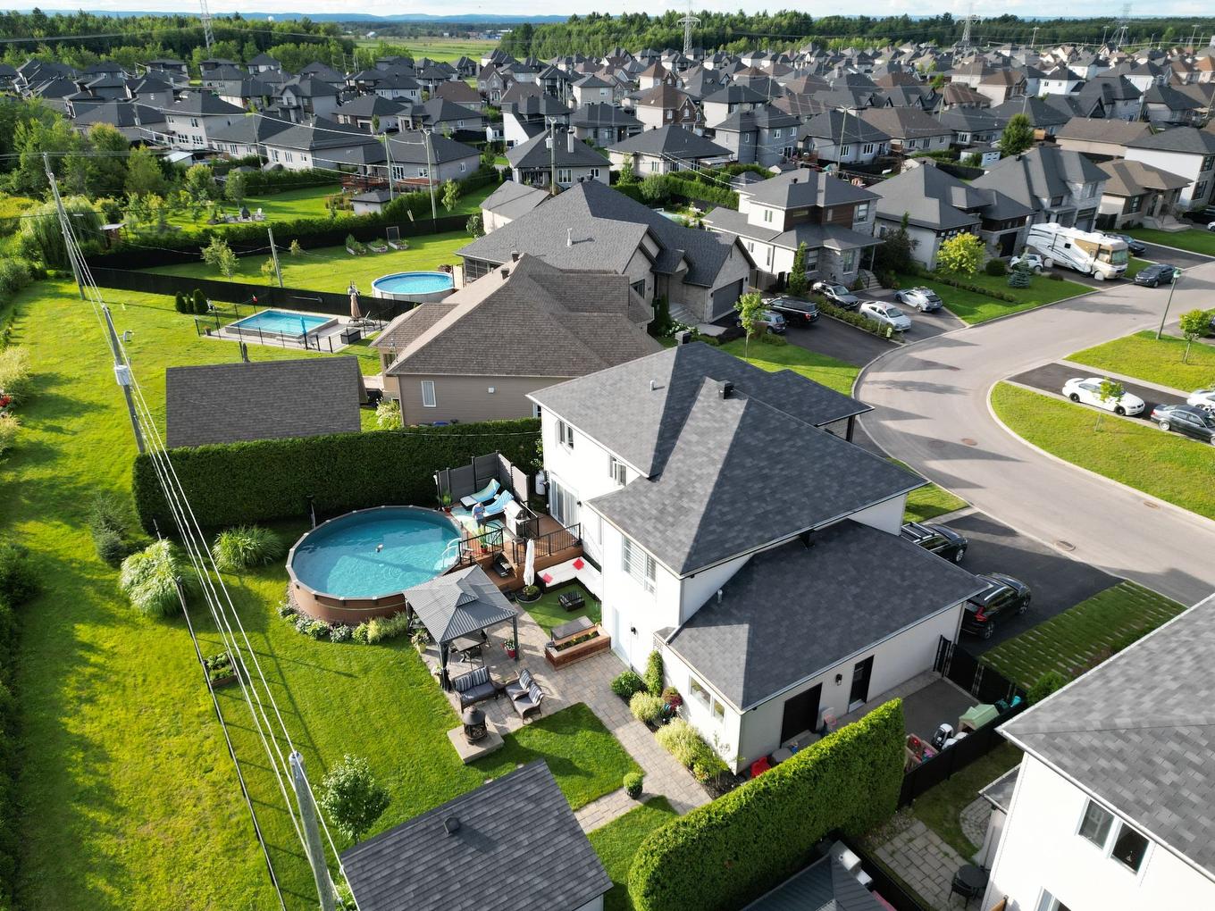 Aerial photo - 16620 Rue Iberville, Mirabel, QC - Outdoor With View
