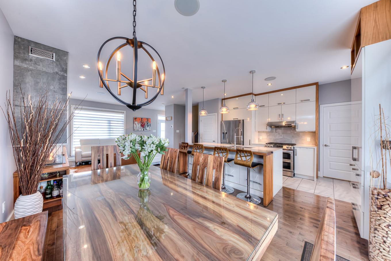 Overall view - 16620 Rue Iberville, Mirabel, QC - Indoor Photo Showing Dining Room
