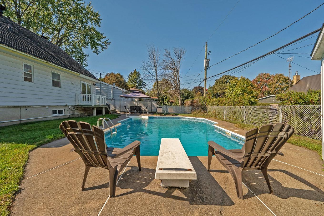 Cour - 173 Rue Des Marguerites, Châteauguay, QC - Outdoor With In Ground Pool