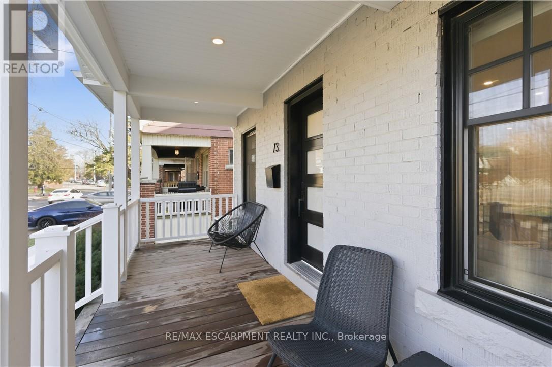 Ipe decking is a big deal. - 73 Arkell Street, Hamilton, ON - Outdoor With Exterior