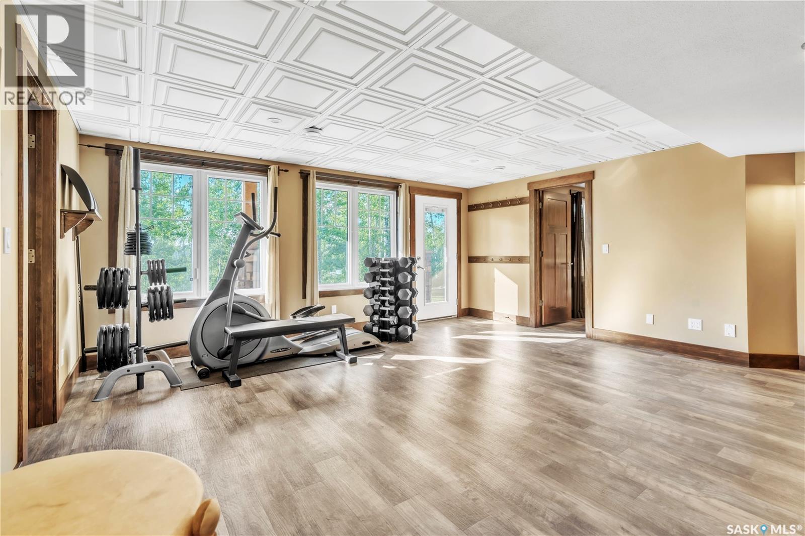 609 Cedar Close, Beaver River Rm No. 622, SK - Indoor Photo Showing Gym Room