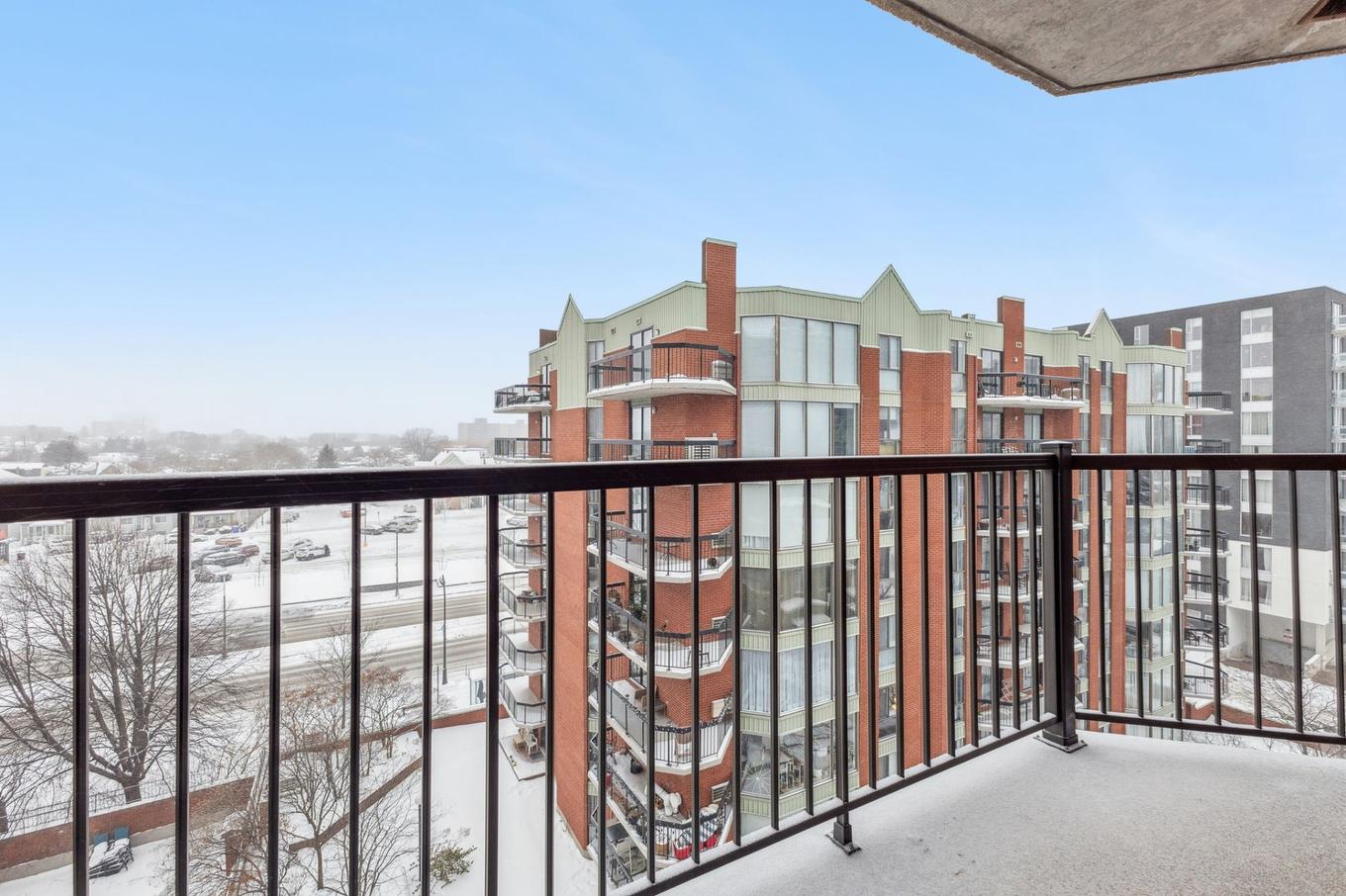 Balcony - 606-259 Rue Champlain, Gatineau (Hull), QC - Outdoor With Balcony With Exterior