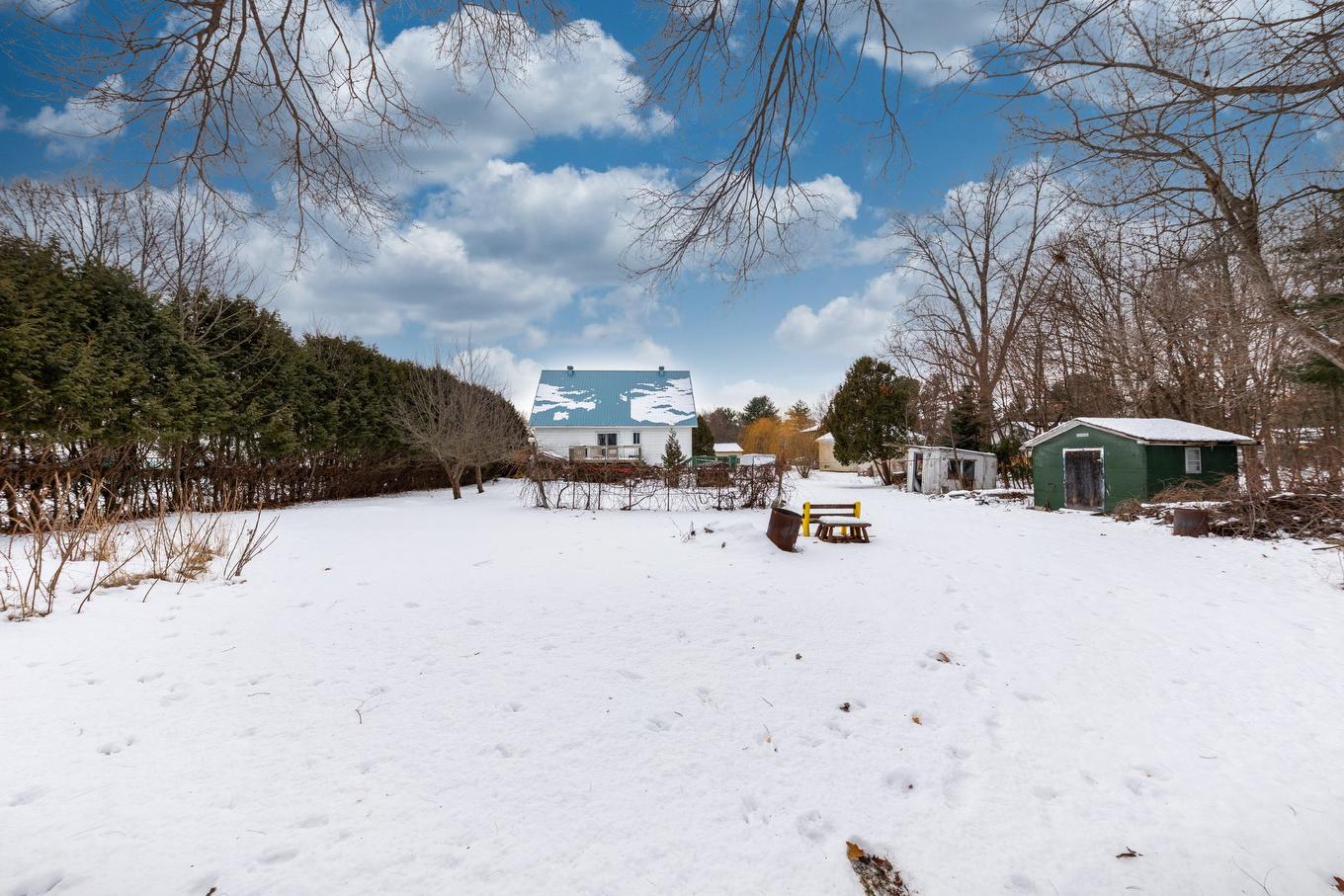 Backyard - 200 34E Rue O., Venise-En-Québec, QC - Outdoor With View