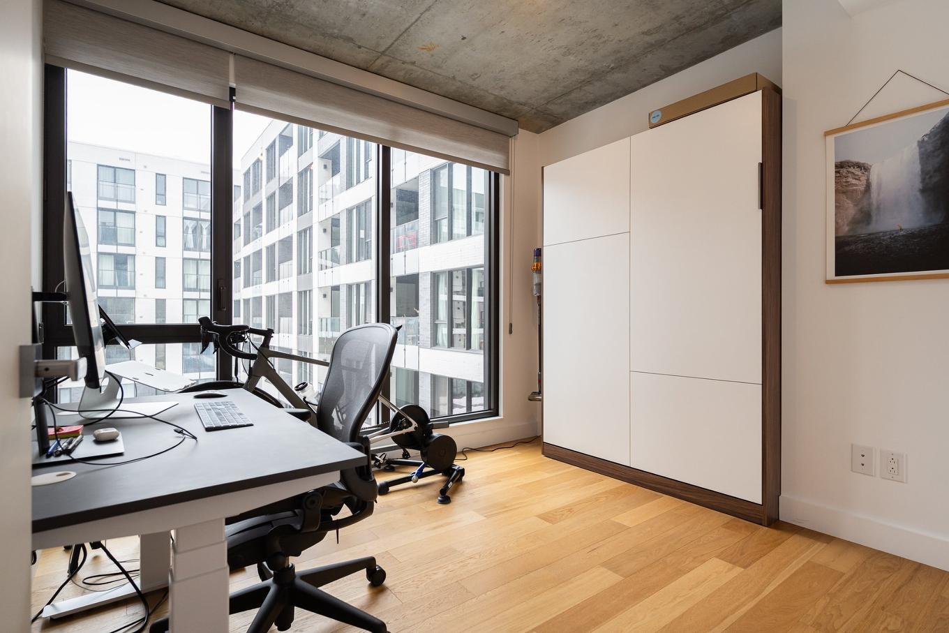 Bedroom - 303-75 Rue De Castelnau O., Montréal (Villeray/Saint-Michel/Parc-Extension), QC - Indoor Photo Showing Office