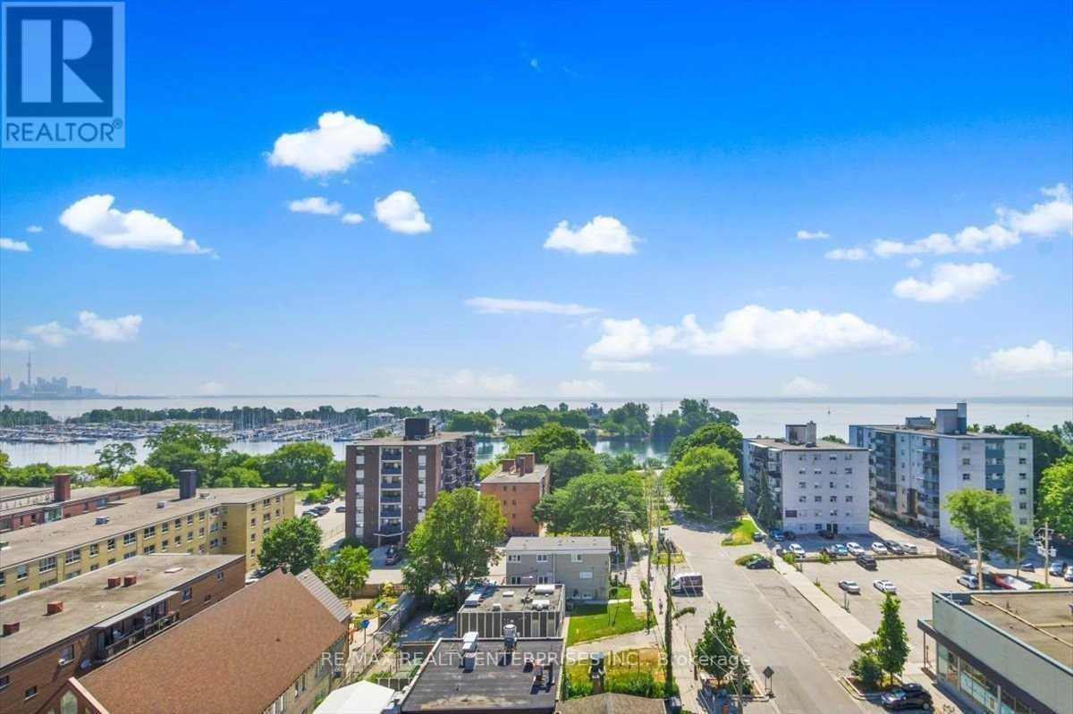 Rooftop Patio View - Th1 - 11 Superior Avenue, Toronto, ON - Outdoor With Body Of Water With View