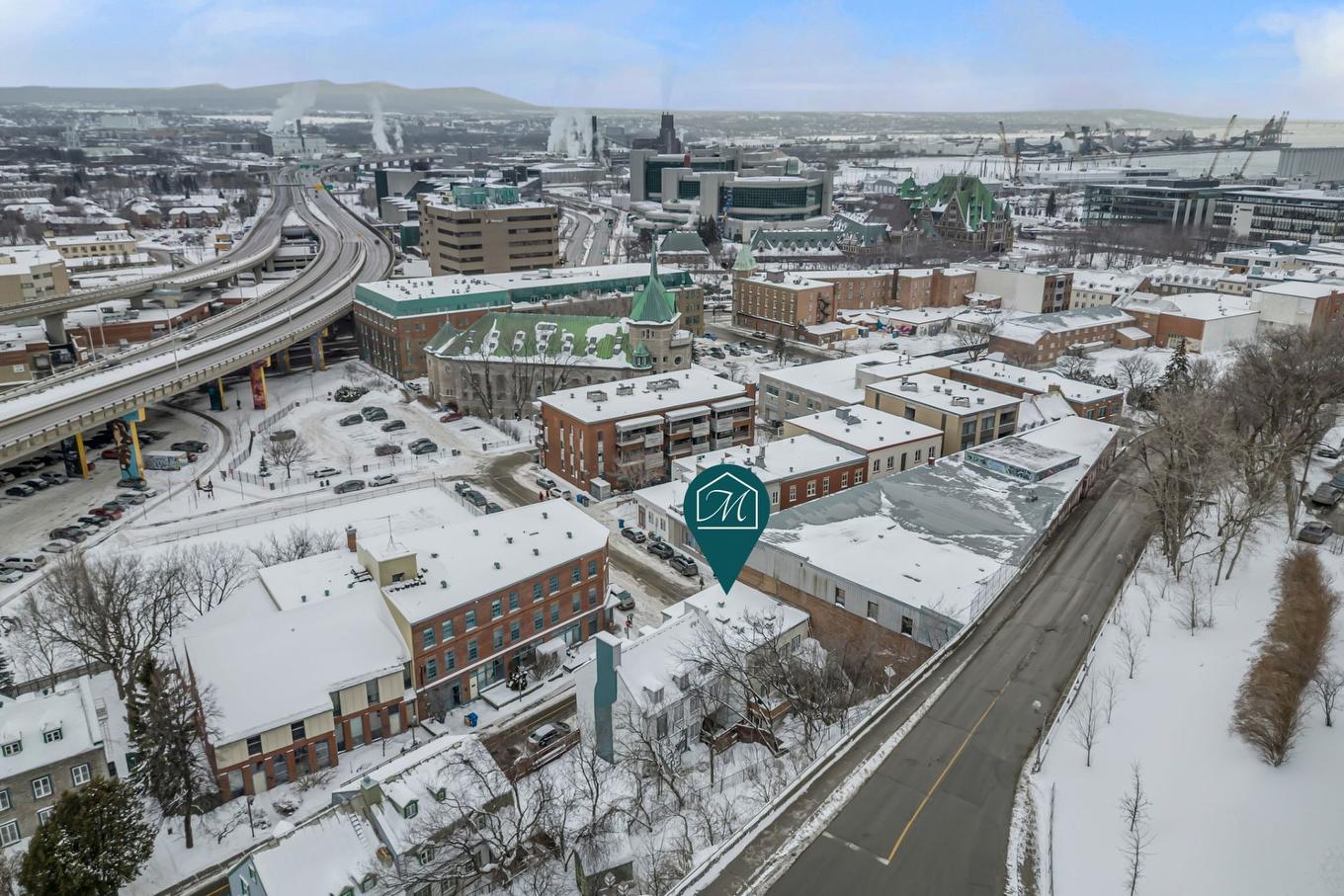 Photo aérienne - A-895 Rue St-Vallier E., Québec (La Cité-Limoilou), QC - Outdoor With View