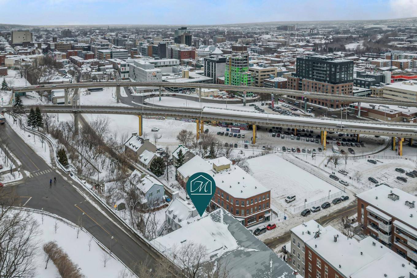 Photo aérienne - A-895 Rue St-Vallier E., Québec (La Cité-Limoilou), QC - Outdoor With View