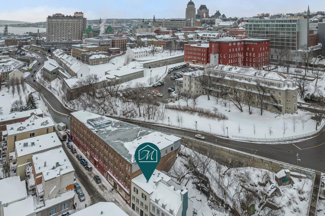 Photo aérienne - A-895 Rue St-Vallier E., Québec (La Cité-Limoilou), QC - Outdoor With View