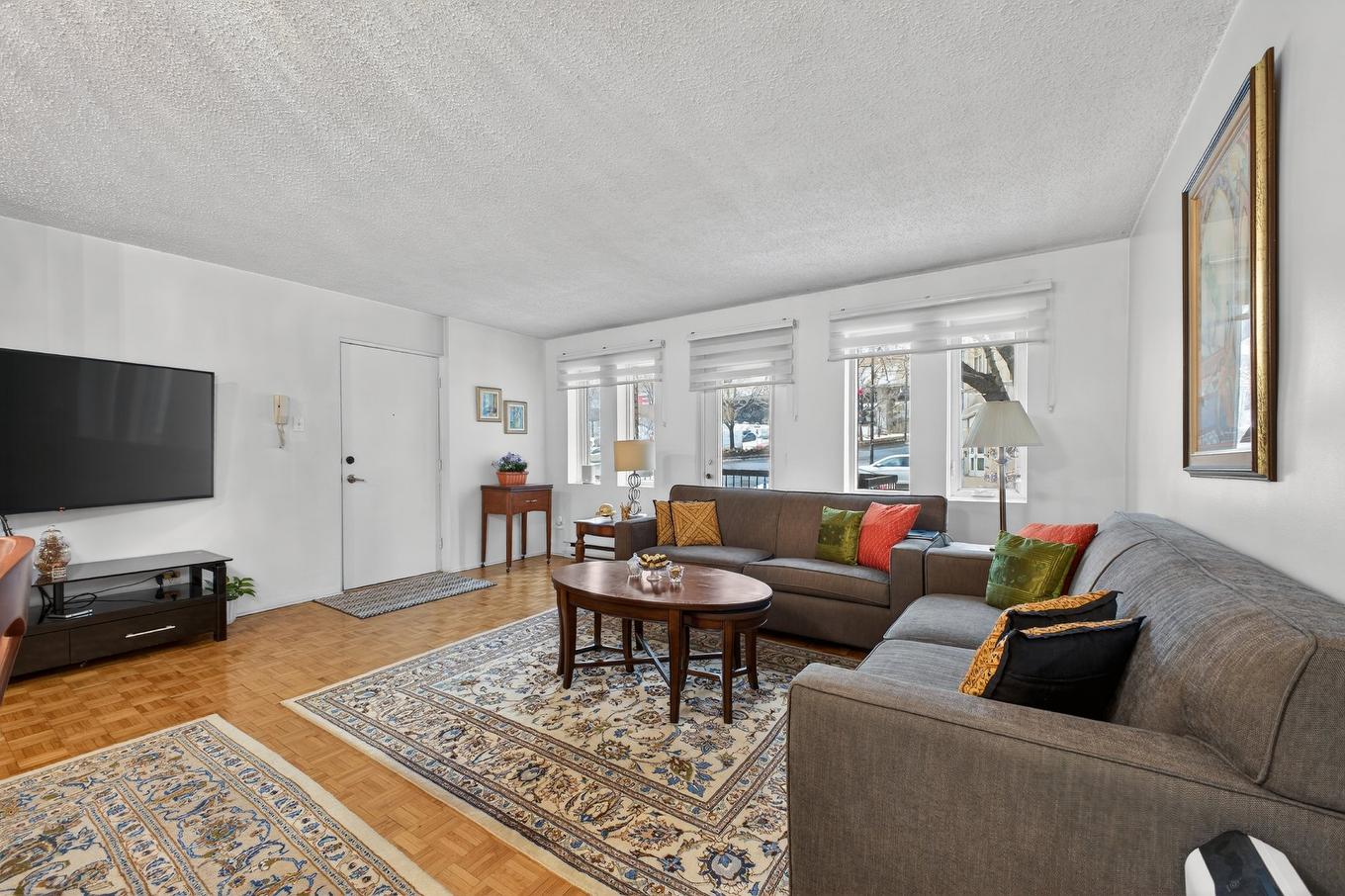 Salon - 101-2540 Rue St-Antoine O., Montréal (Le Sud-Ouest), QC - Indoor Photo Showing Living Room