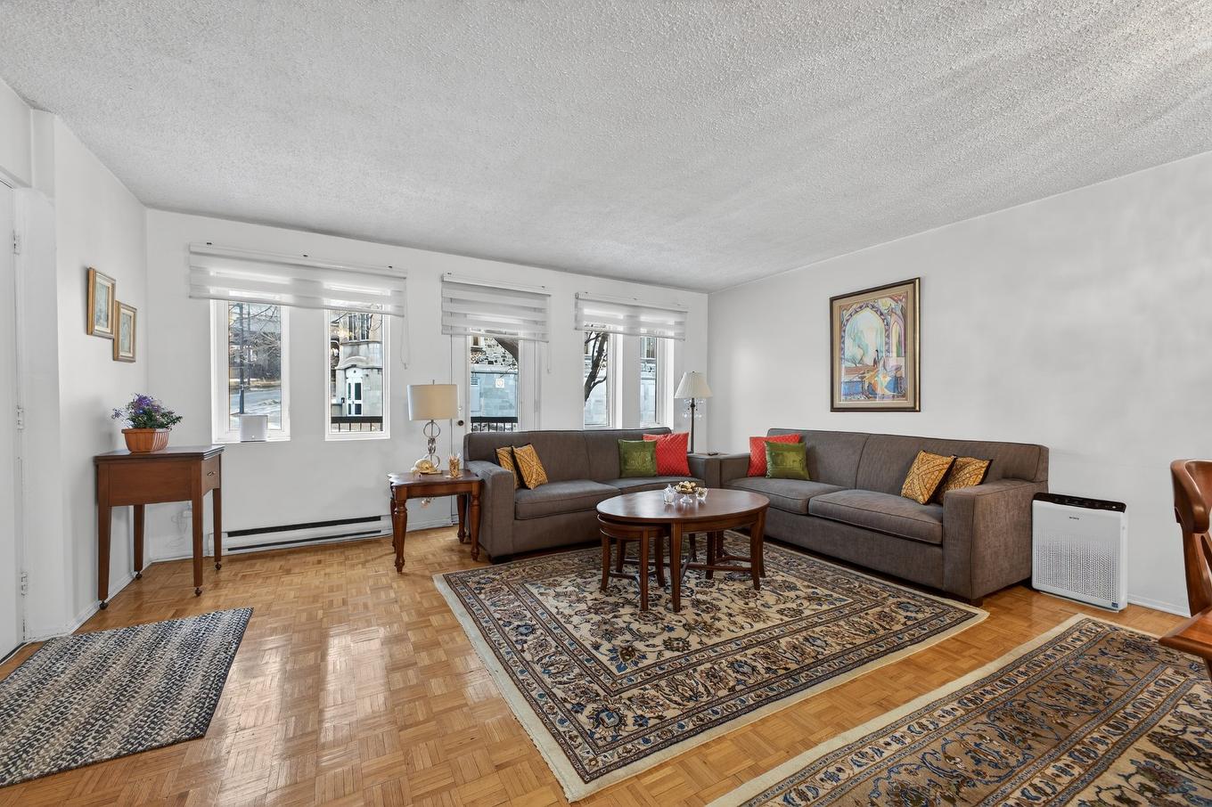 Salon - 101-2540 Rue St-Antoine O., Montréal (Le Sud-Ouest), QC - Indoor Photo Showing Living Room