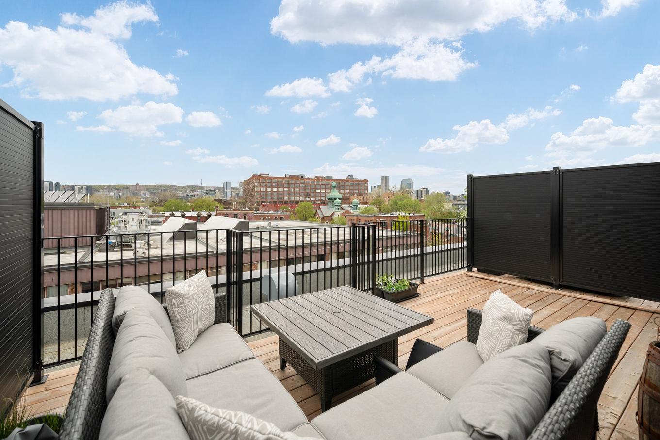 Balcony - 8-1820 Rue Mullins, Montréal (Le Sud-Ouest), QC - Outdoor With Exterior