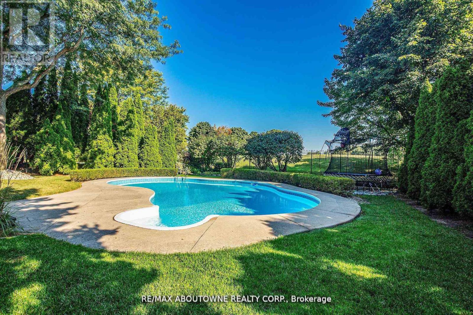 1319 Greeneagle Drive, Oakville, ON - Outdoor With In Ground Pool With Backyard