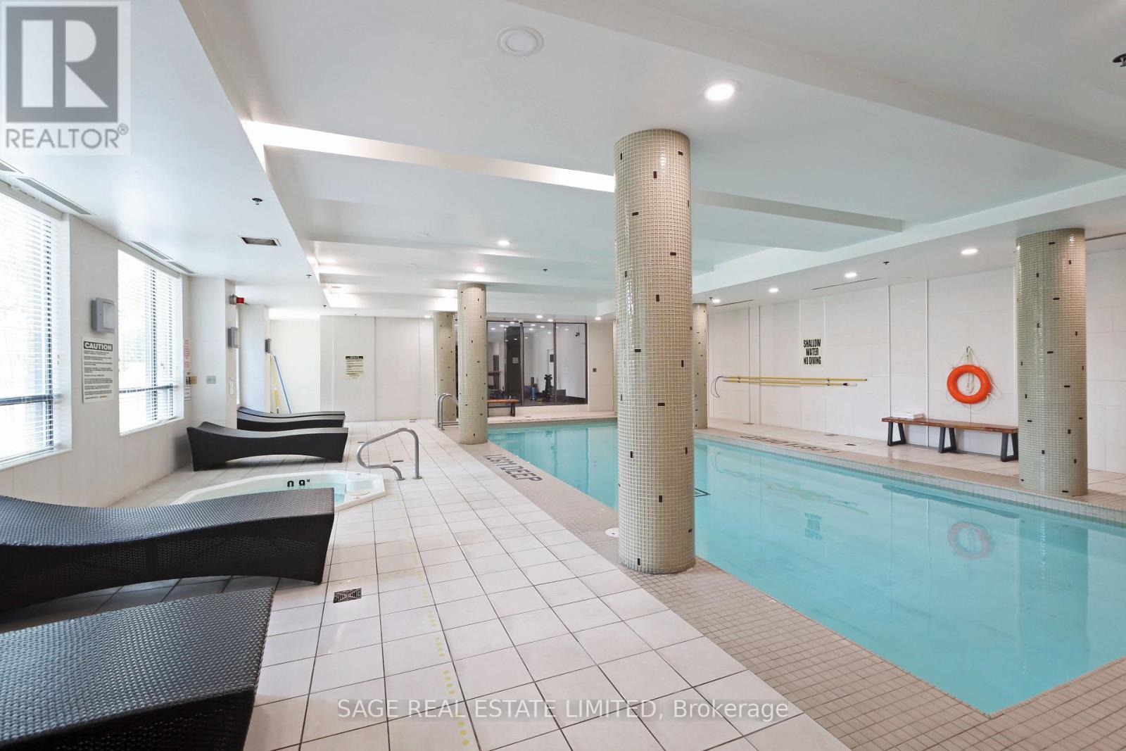 1301 - 88 Broadway Avenue, Toronto, ON - Indoor Photo Showing Other Room With In Ground Pool
