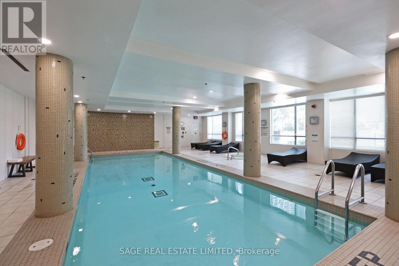 1301 - 88 Broadway Avenue, Toronto, ON - Indoor Photo Showing Other Room With In Ground Pool