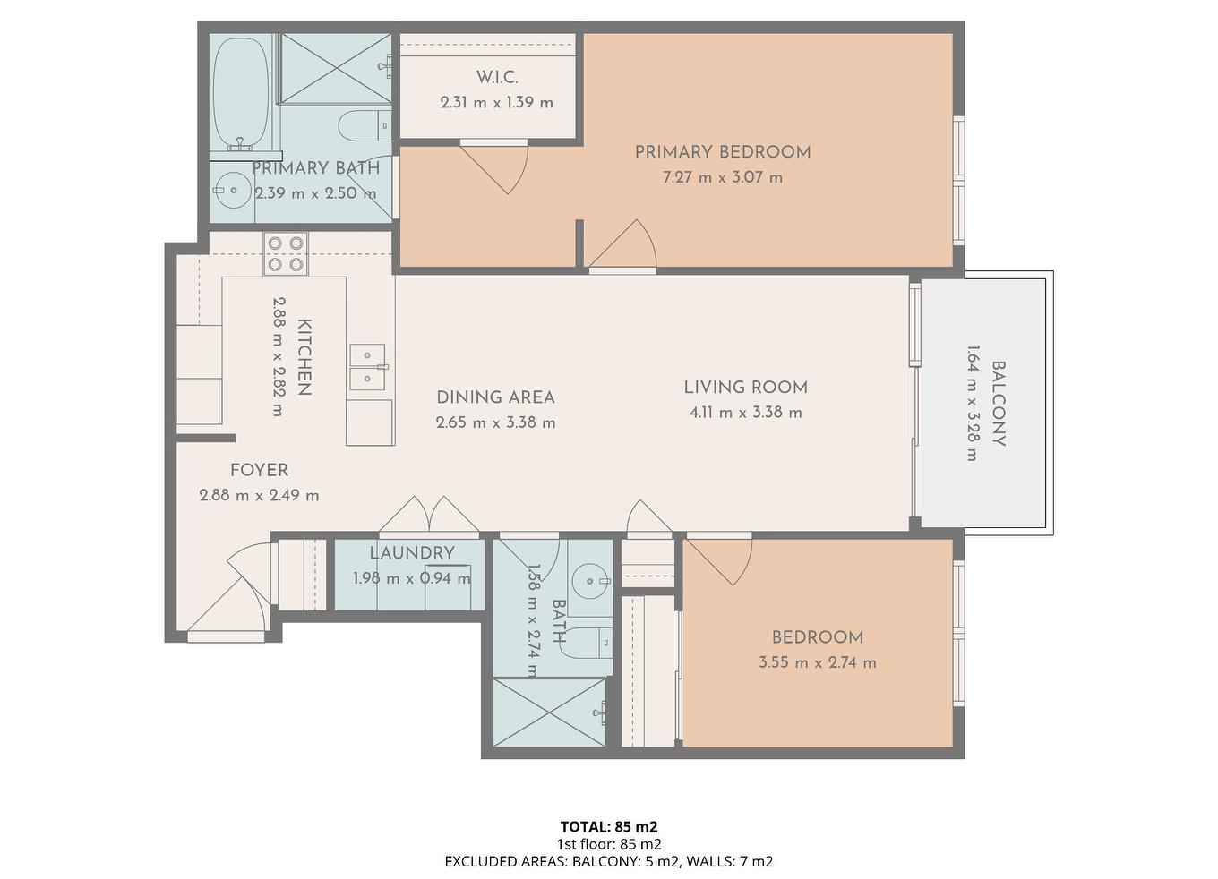 Drawing (sketch) - 205-191 Av. Brock S., Montréal-Ouest, QC - Other