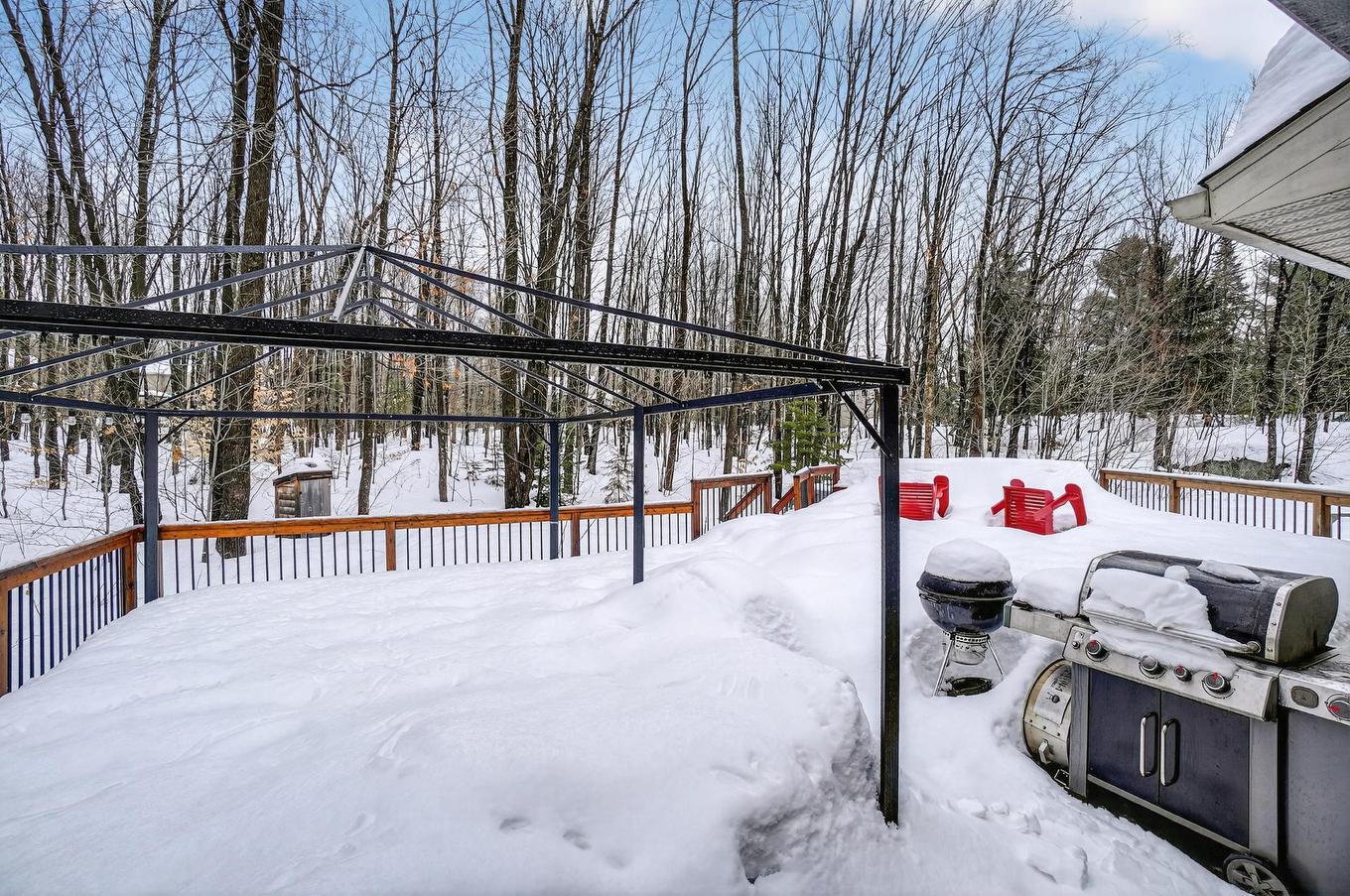 Backyard - 263 Rue Du Havre, Saint-Colomban, QC - Outdoor With Exterior