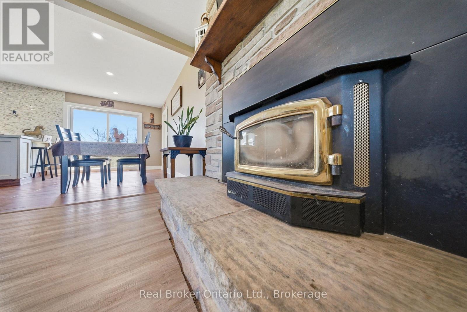 9639 Sideroad 27 Side Road, Erin, ON - Indoor Photo Showing Other Room With Fireplace