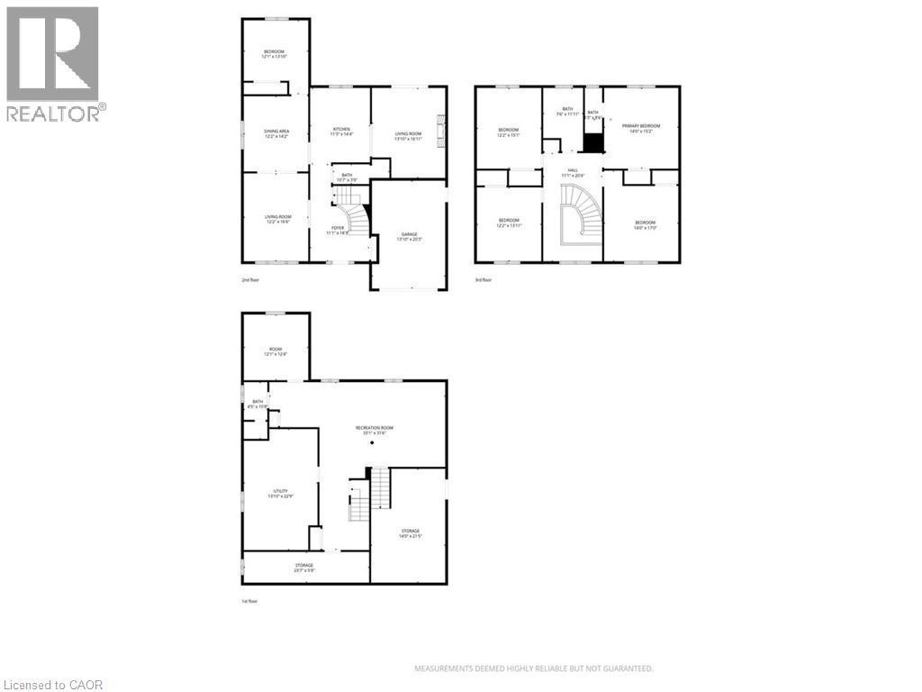 Floor plan - 18 Marcel Place, Hamilton, ON - Other