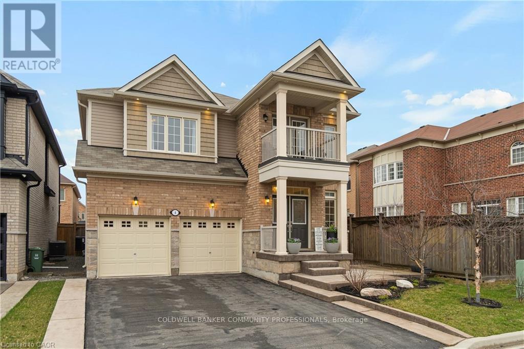 4 Macbean Crescent, Hamilton, ON - Outdoor With Balcony With Facade