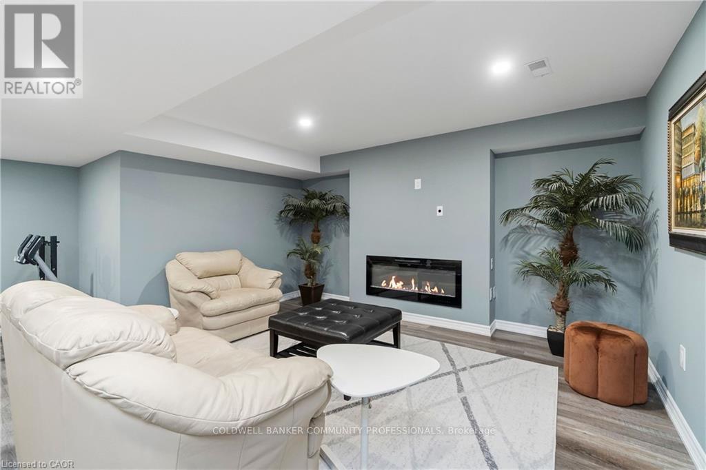 4 Macbean Crescent, Hamilton, ON - Indoor With Fireplace