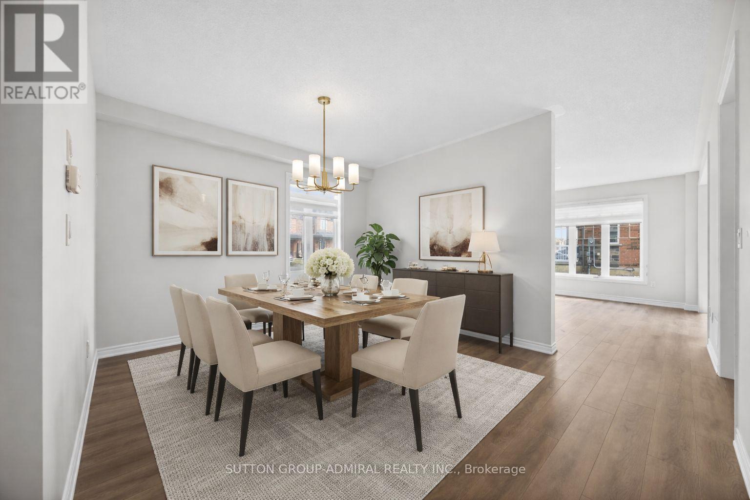 Dining Room-Virtual staging - 2237 Grainger Loop, Innisfil, ON - Indoor Photo Showing Dining Room
