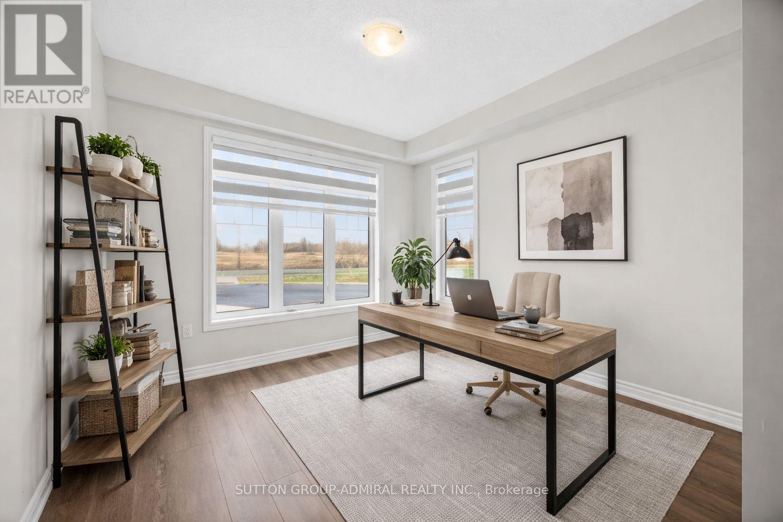 Office - Virtual staging - 2237 Grainger Loop, Innisfil, ON - Indoor Photo Showing Office