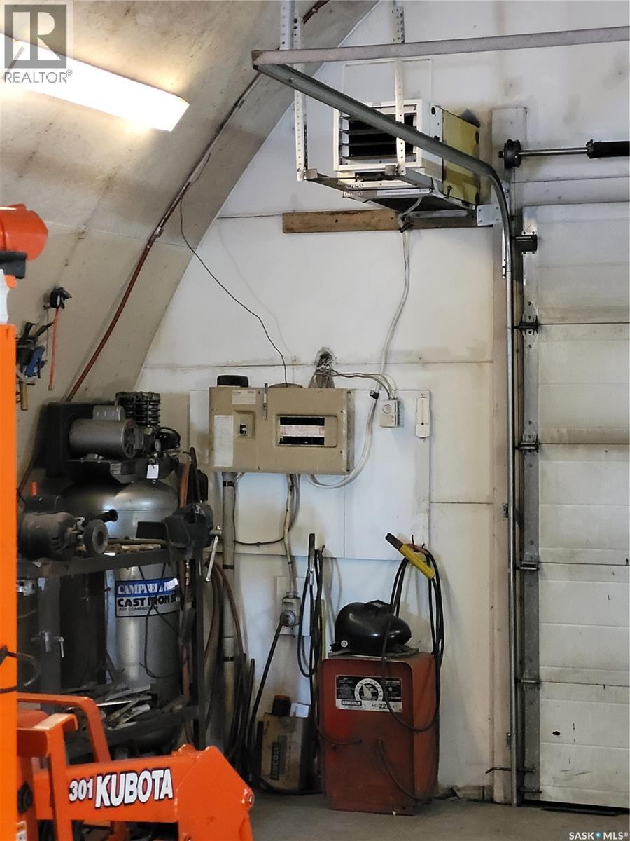 Gonsch Acreage, Longlaketon Rm No. 219, SK - Indoor Photo Showing Garage