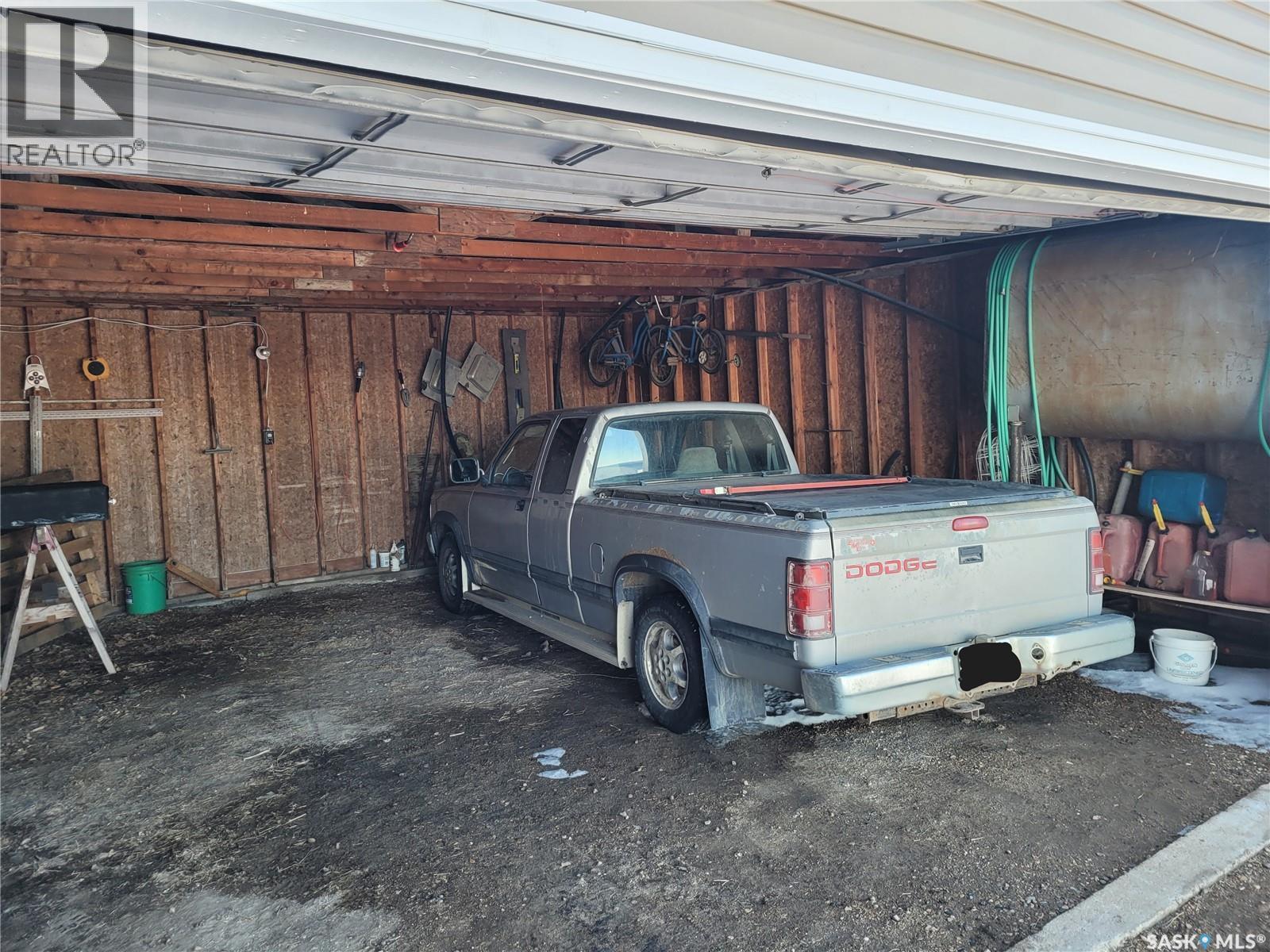 Gonsch Acreage, Longlaketon Rm No. 219, SK - Indoor Photo Showing Garage