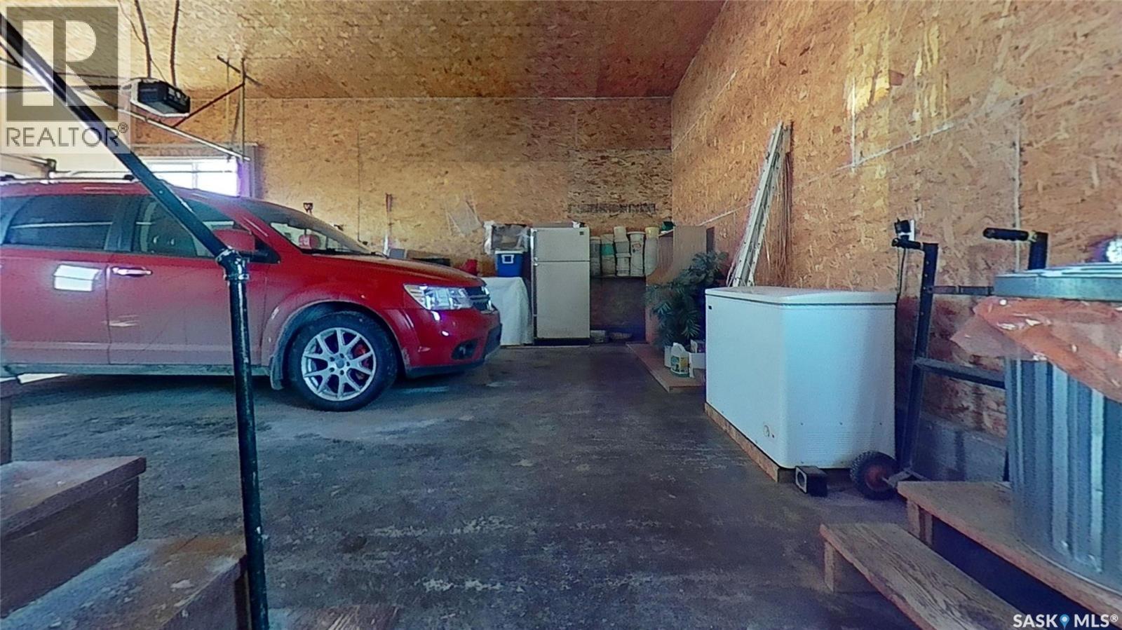 Gonsch Acreage, Longlaketon Rm No. 219, SK - Indoor Photo Showing Garage