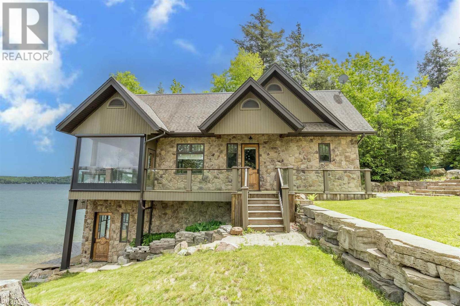 400 Mccarrel Lake Rd, Echo Bay, ON - Outdoor With Deck Patio Veranda