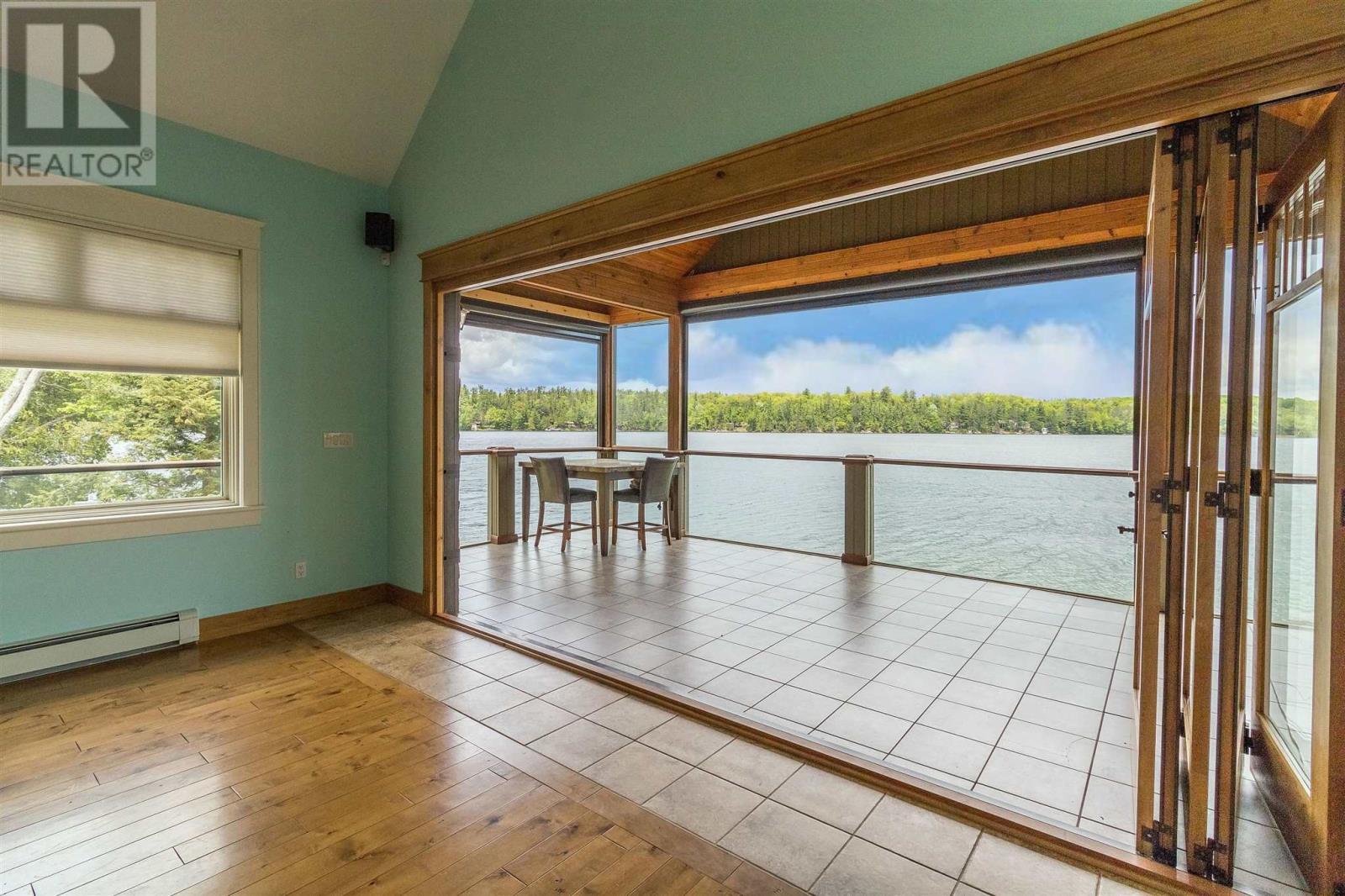 400 Mccarrel Lake Rd, Echo Bay, ON - Indoor Photo Showing Other Room With Body Of Water
