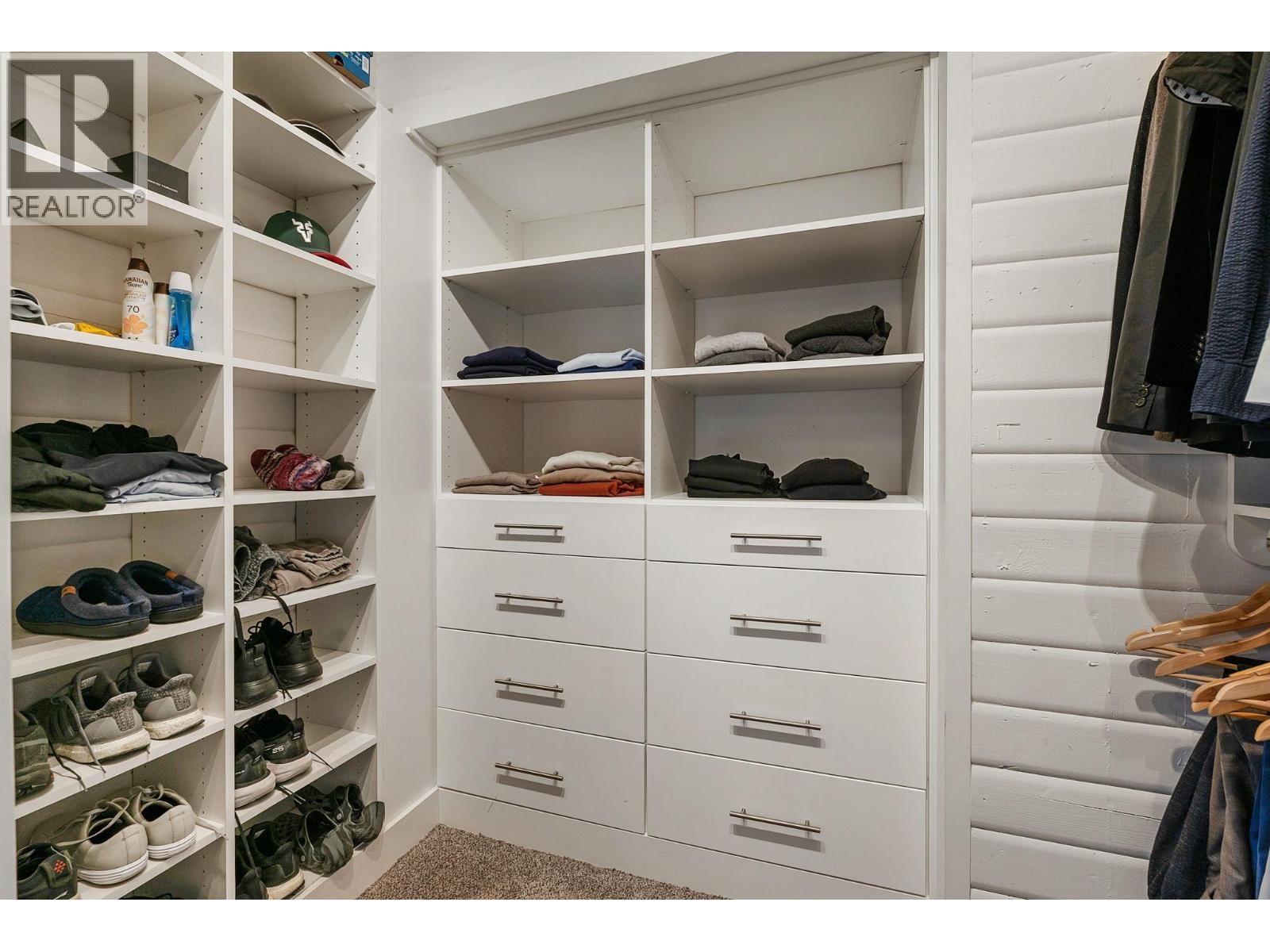 Primary Closet - 4110 Lakeshore Road, Kelowna, BC - Indoor With Storage