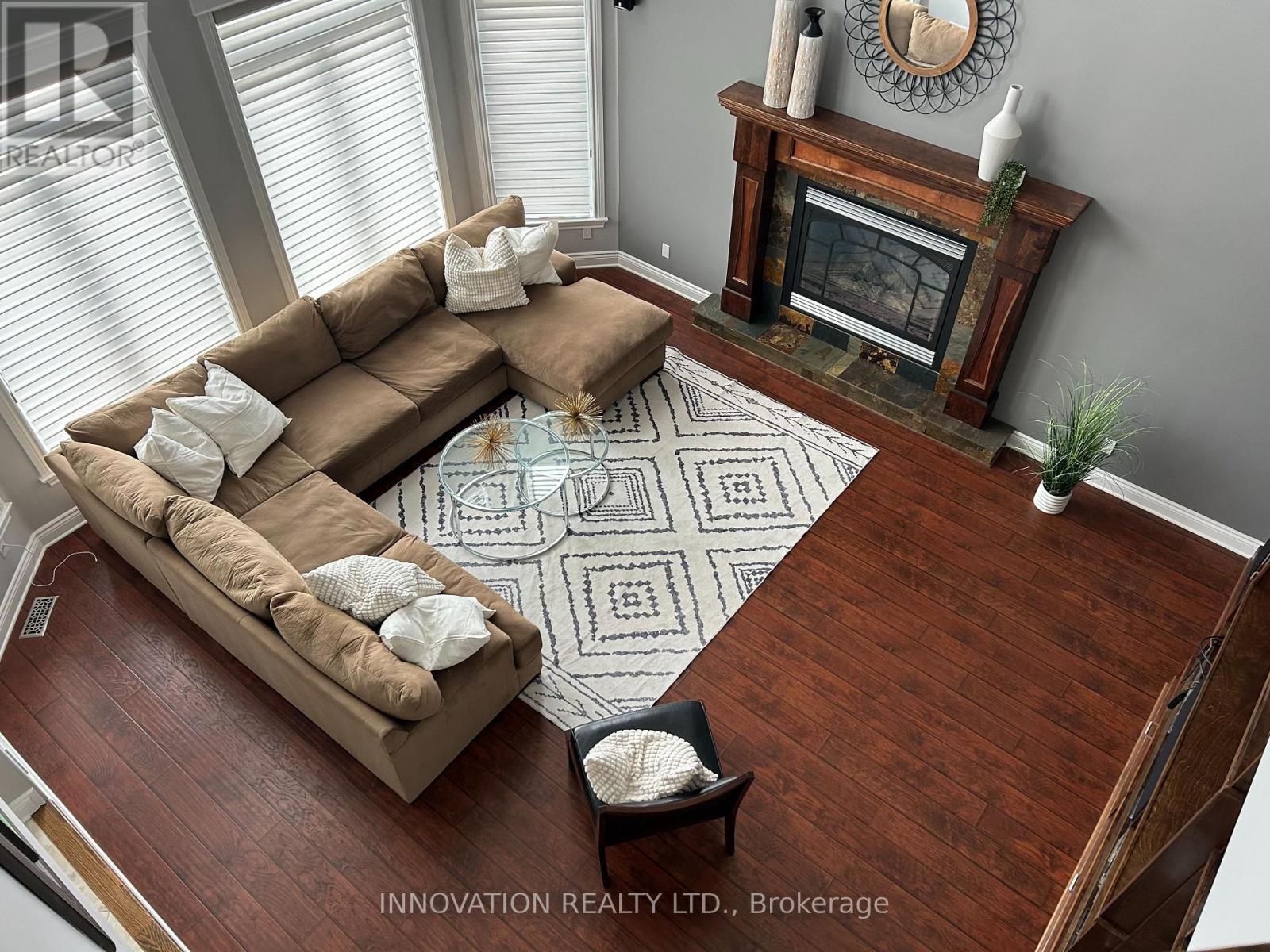 6635 Old Forest Drive, Ottawa, ON - Indoor Photo Showing Living Room With Fireplace