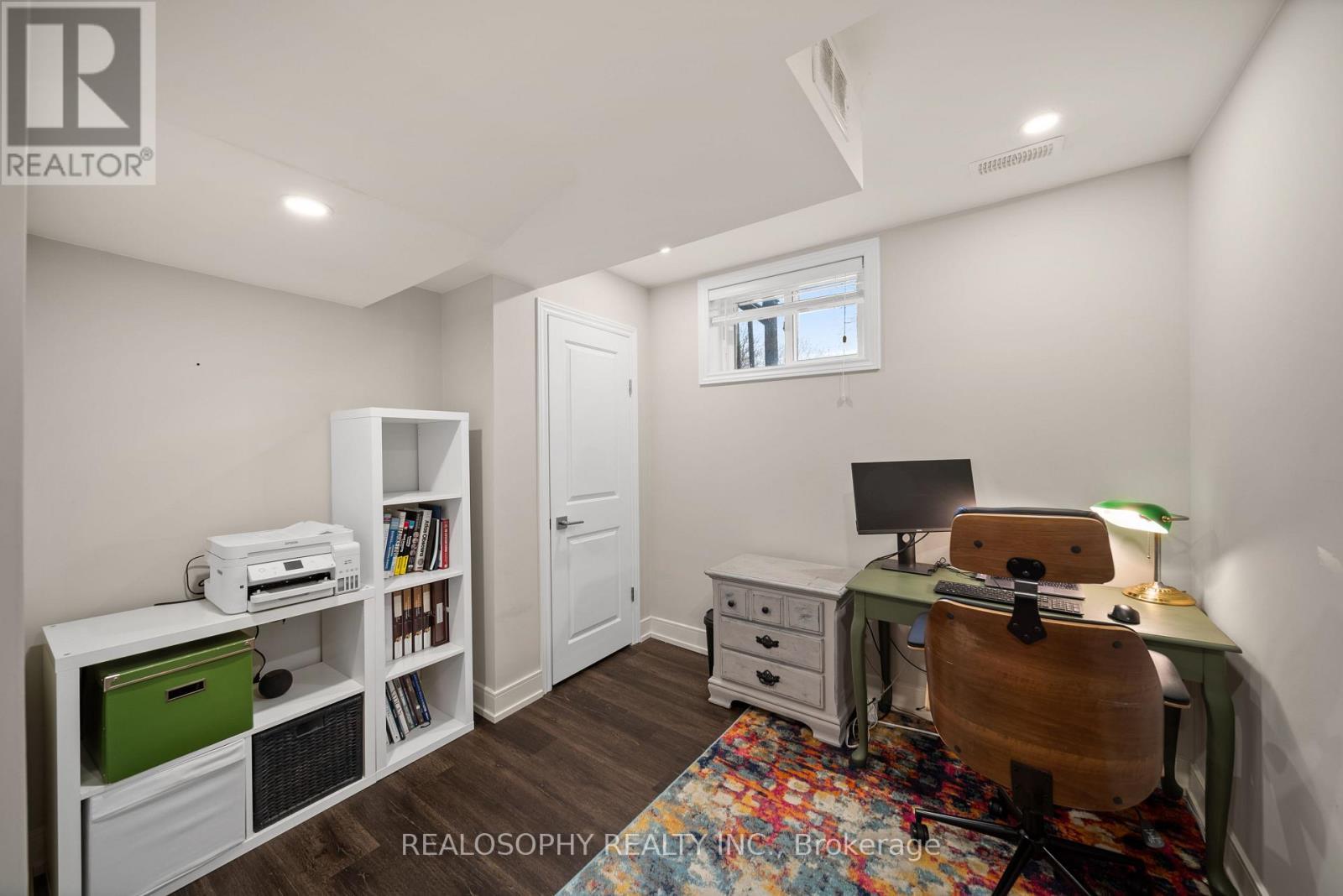 Lower Level Office/Bedroom - 17 Pioneer Drive, Mississauga, ON