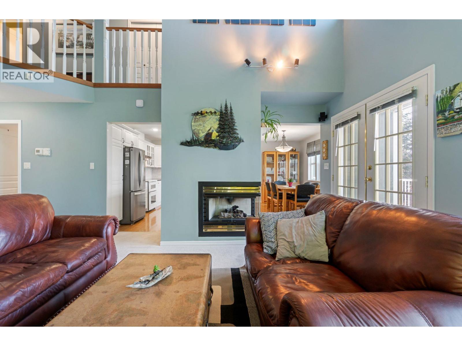 3471 Mcbride Road, Blind Bay, BC - Indoor Photo Showing Living Room With Fireplace