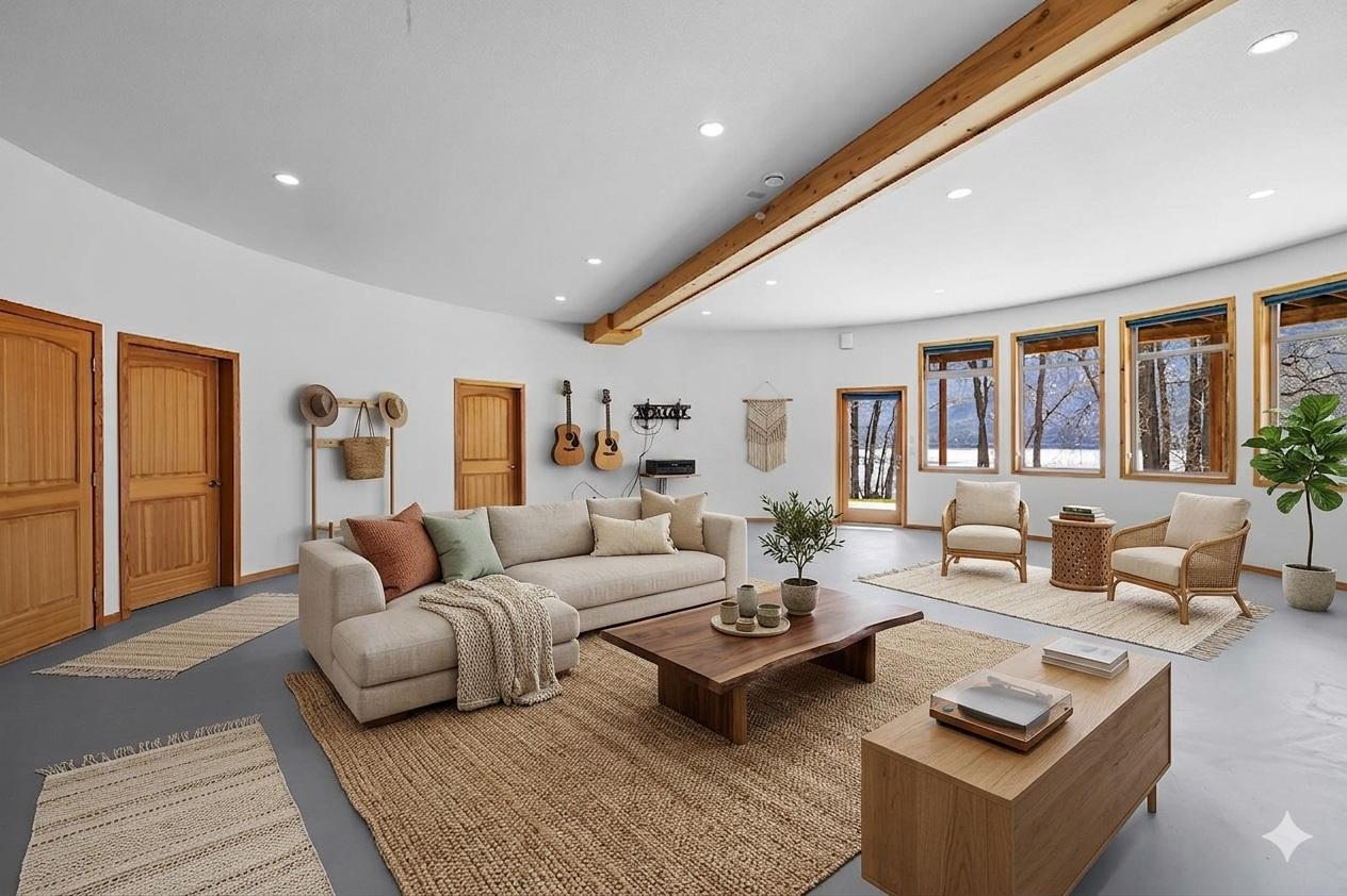 3584 St. Mary Lake Road, Kimberley, BC - Indoor Photo Showing Living Room