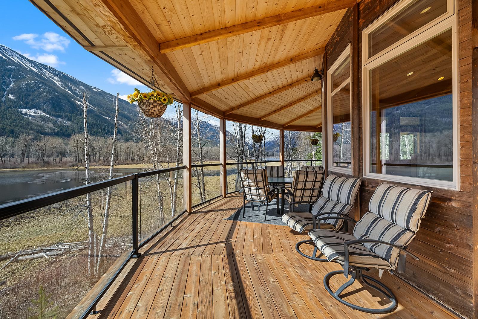 3584 St. Mary Lake Road, Kimberley, BC - Outdoor With Deck Patio Veranda