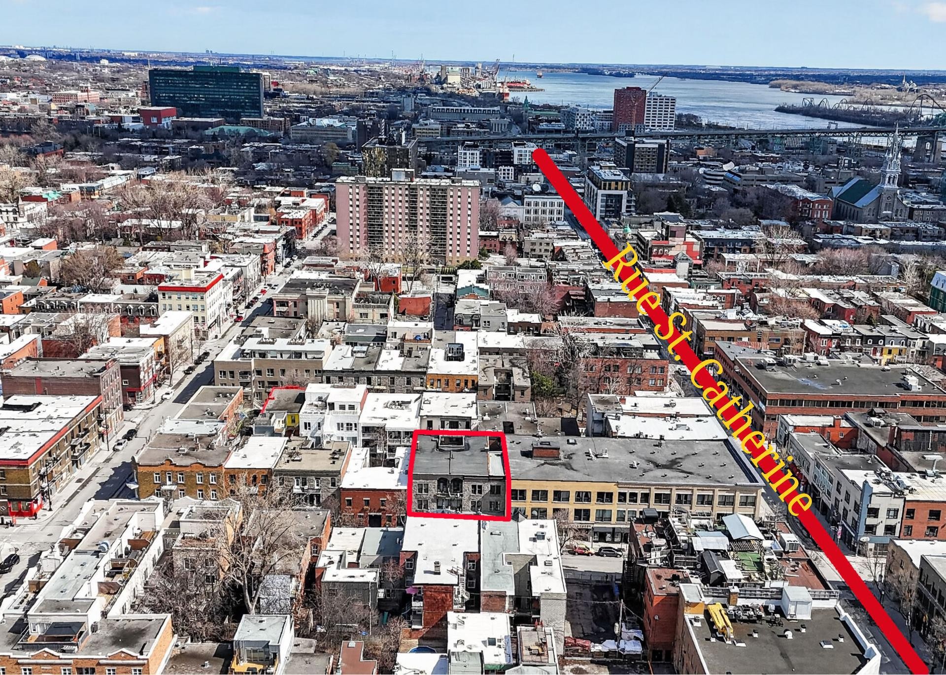 Overall view - 1425 Rue Montcalm, Montréal (Ville-Marie), QC - Outdoor With View