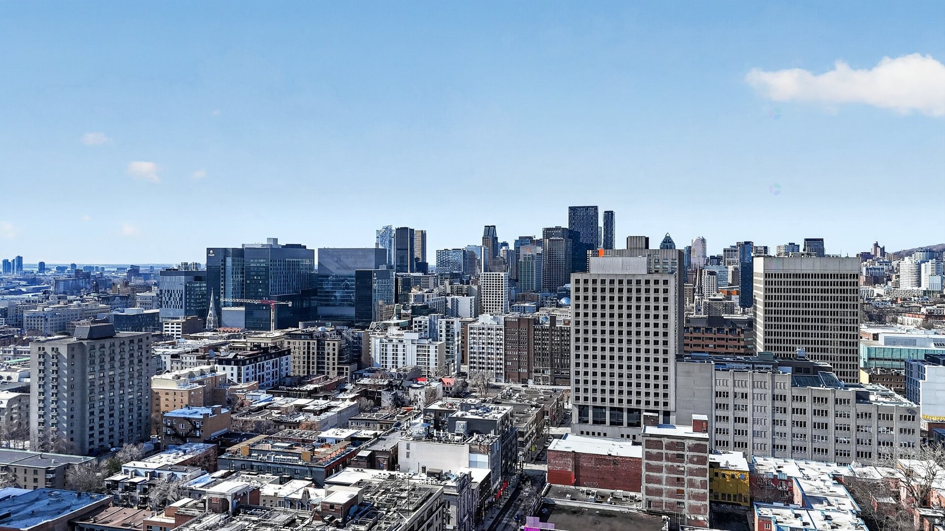 Overall view - 1425 Rue Montcalm, Montréal (Ville-Marie), QC - Outdoor With View