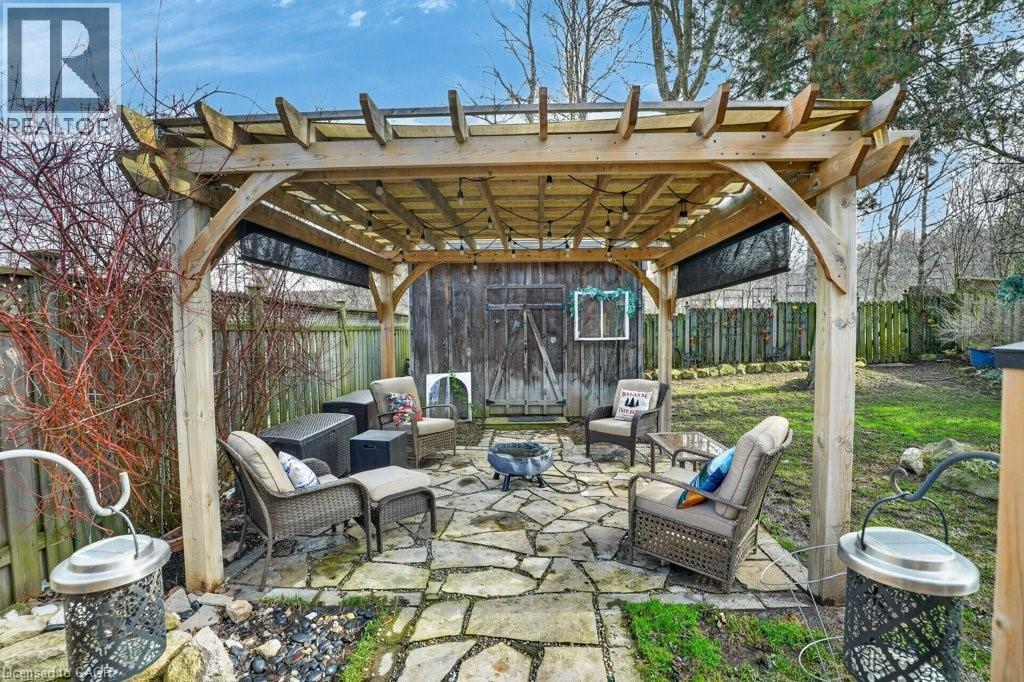 Backyard - 54 Deerwood Crescent, Kitchener, ON - Outdoor With Deck Patio Veranda