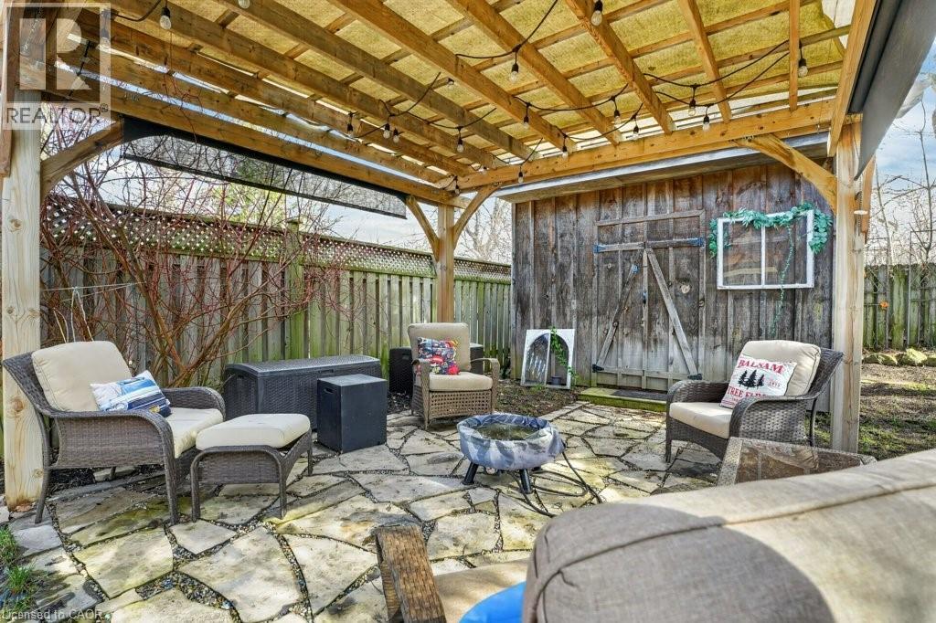Backyard - 54 Deerwood Crescent, Kitchener, ON - Outdoor With Deck Patio Veranda