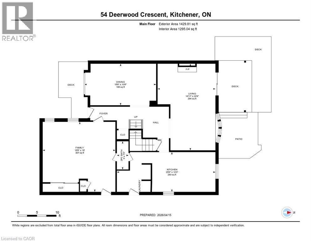 Main Floor - 54 Deerwood Crescent, Kitchener, ON - Other