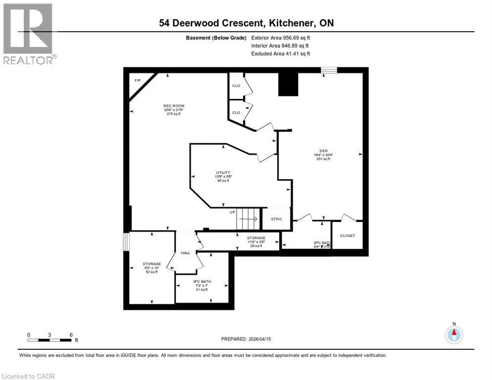 Basement - 54 Deerwood Crescent, Kitchener, ON - Other