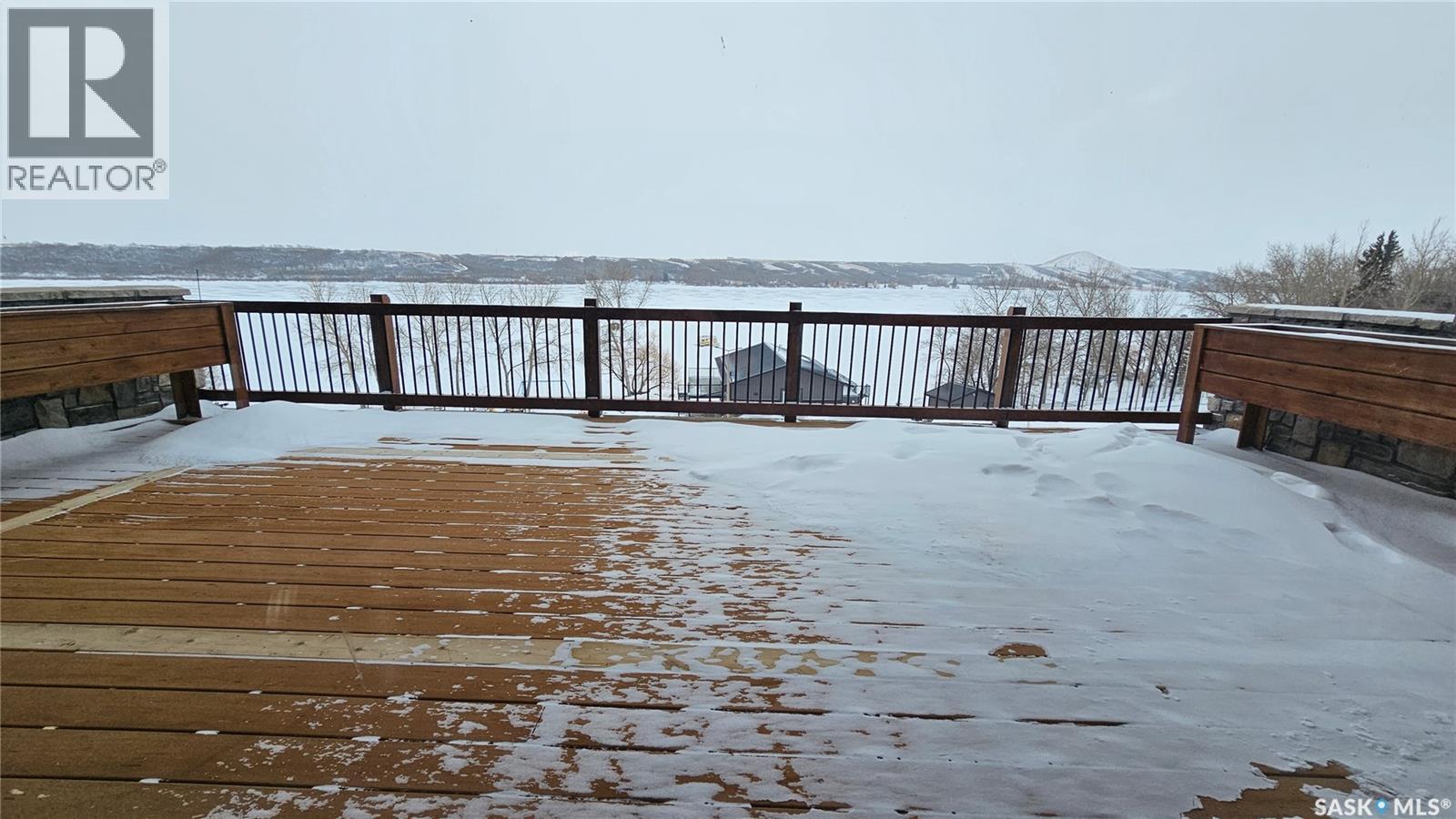 53 Summerfeldt Drive, Thode, SK - Outdoor With Body Of Water With Deck Patio Veranda