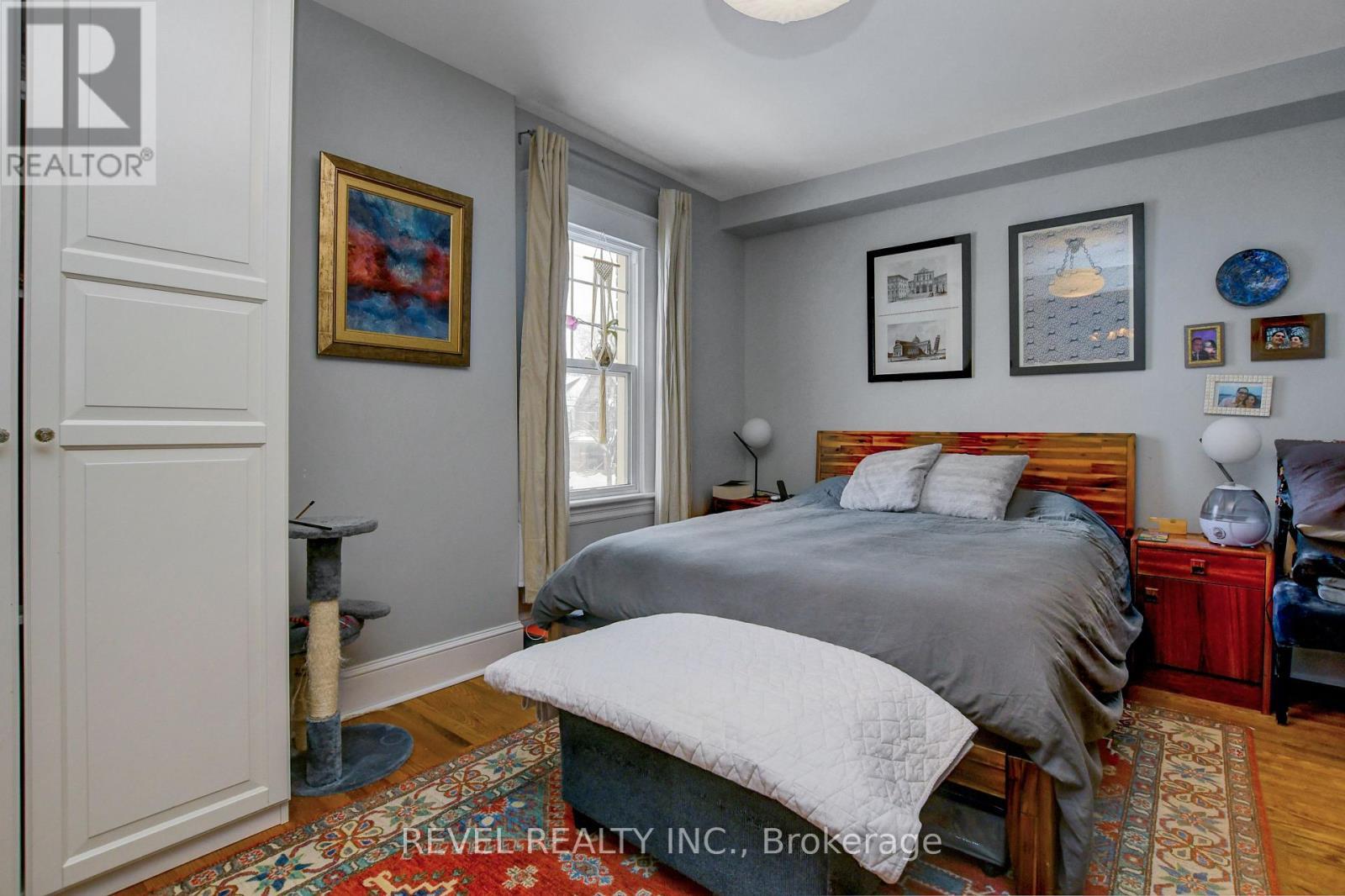 Unit #2 Primary Bedroom - 90 Powell Avenue, Ottawa, ON - Indoor Photo Showing Bedroom